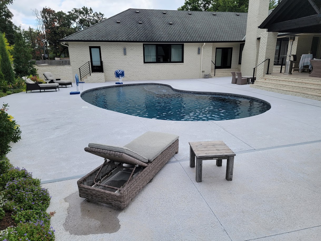 concrete pool decks