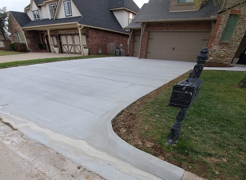 replace driveway concrete