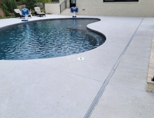 Stamped Concrete for Pool Deck Replacement: Durable, Stylish, and Built to Last