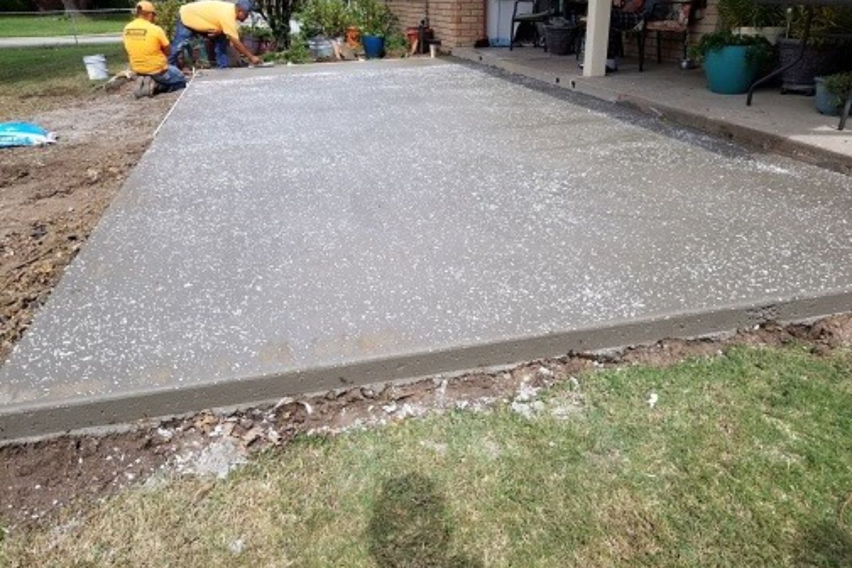 Concrete Patio