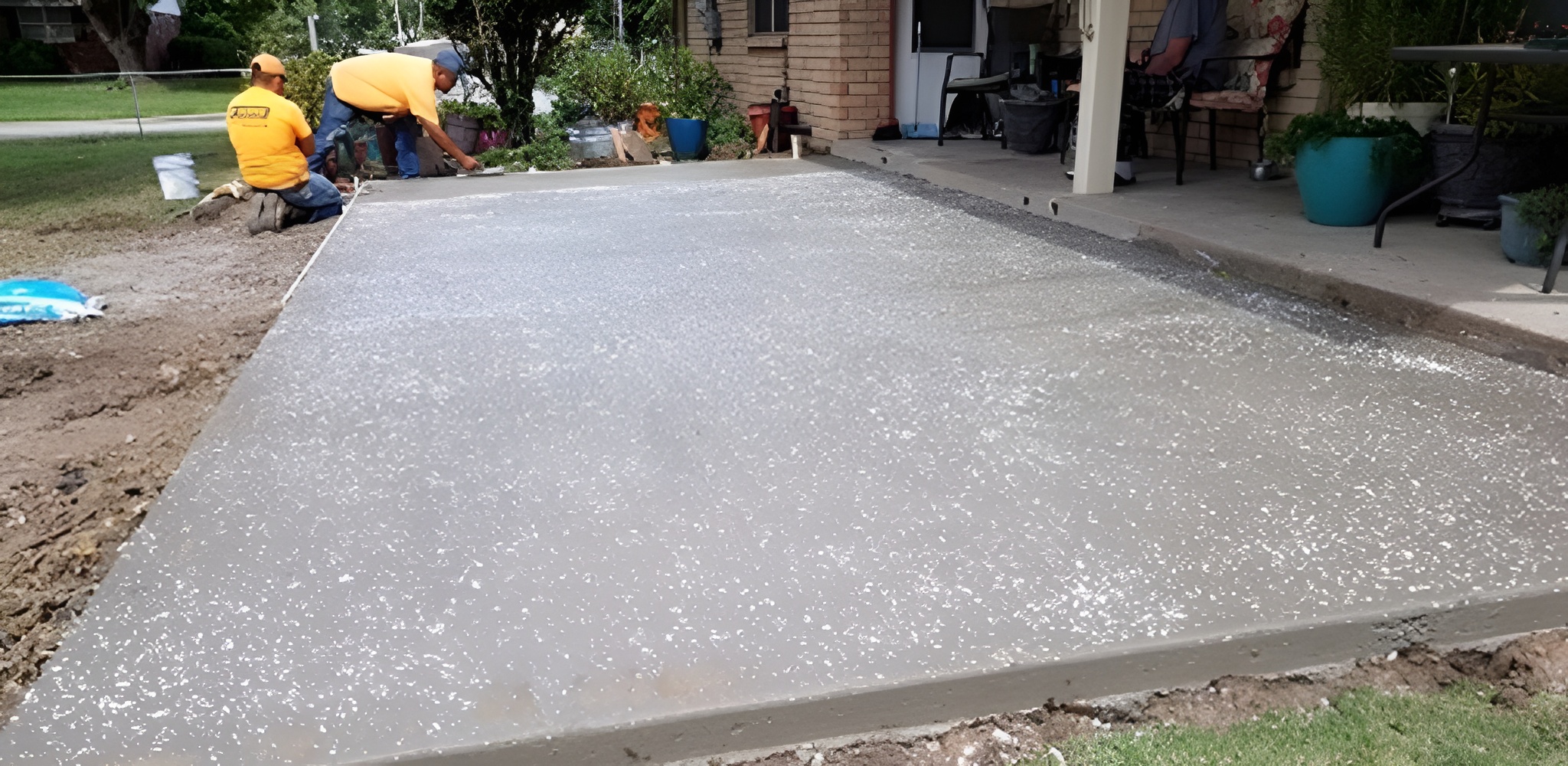 Concrete Patio