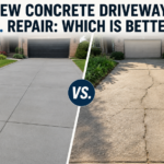 New Concrete Driveway