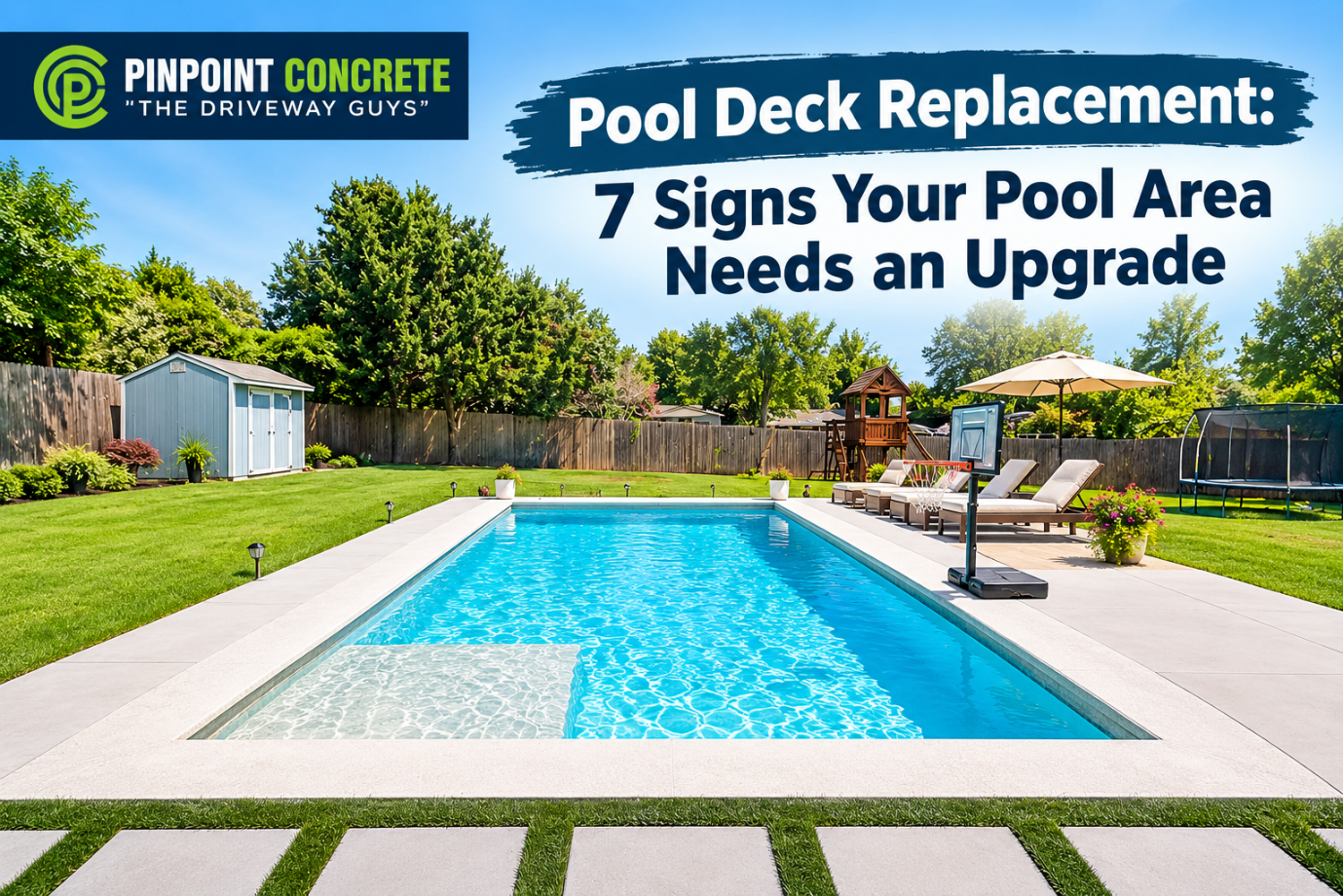 Pool Deck Replacement: 7 Signs Your Pool Area Needs an Upgrade